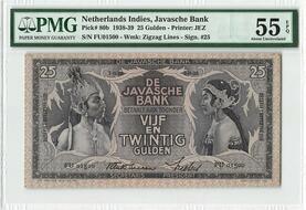 10 Gulden 1.5.1923 NETHERLANDS INDIES Reproductions Javasche Bank UNC 