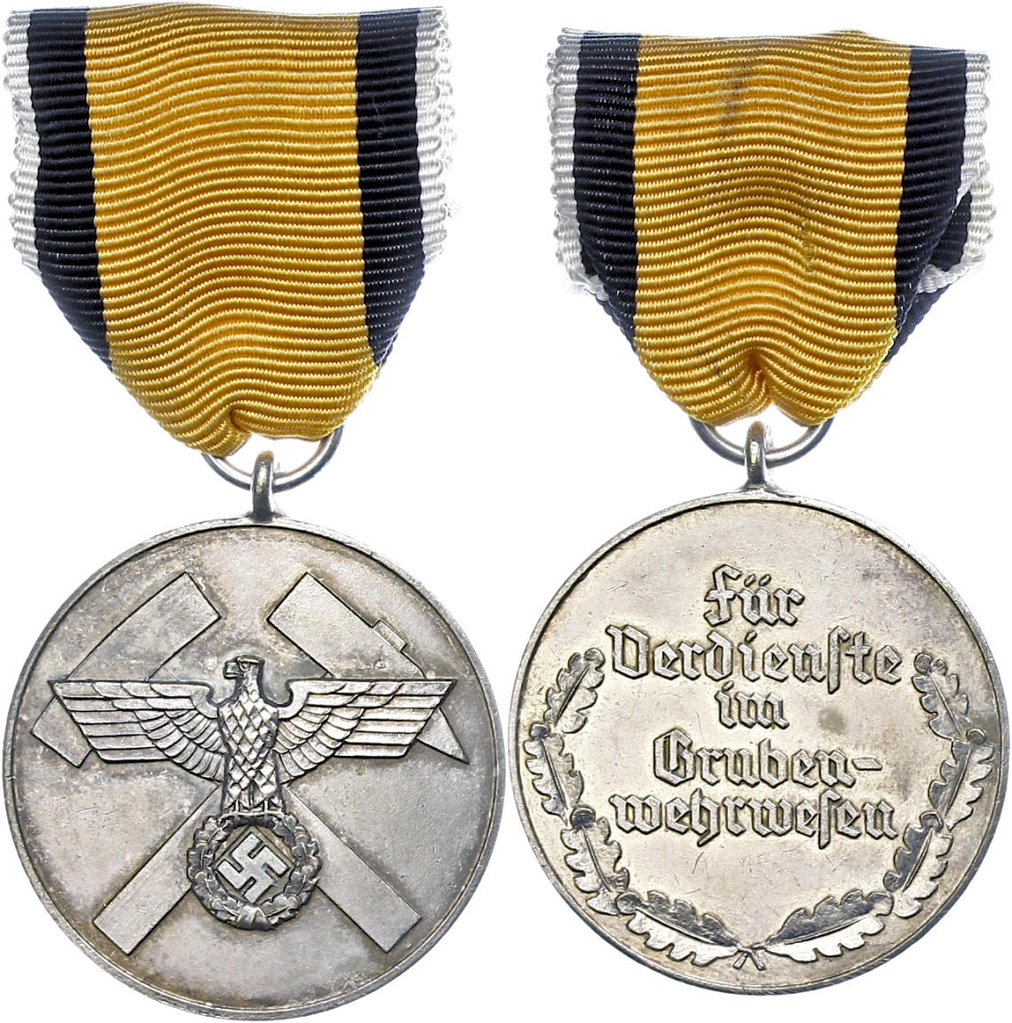 Ordensband 0,30m Deutsches Reich Grubenwehr-Ehrenzeichen 1938-1945 