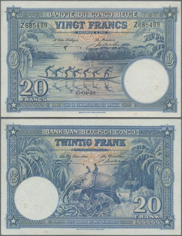 Reproductions Belgium 1000 Francs 1950 UNC 