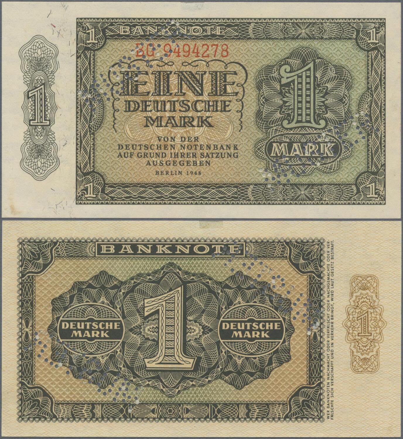 n95 5-50 Pfennig  5-100 DM Deutsche Mark 1948-1991 46 banknotes