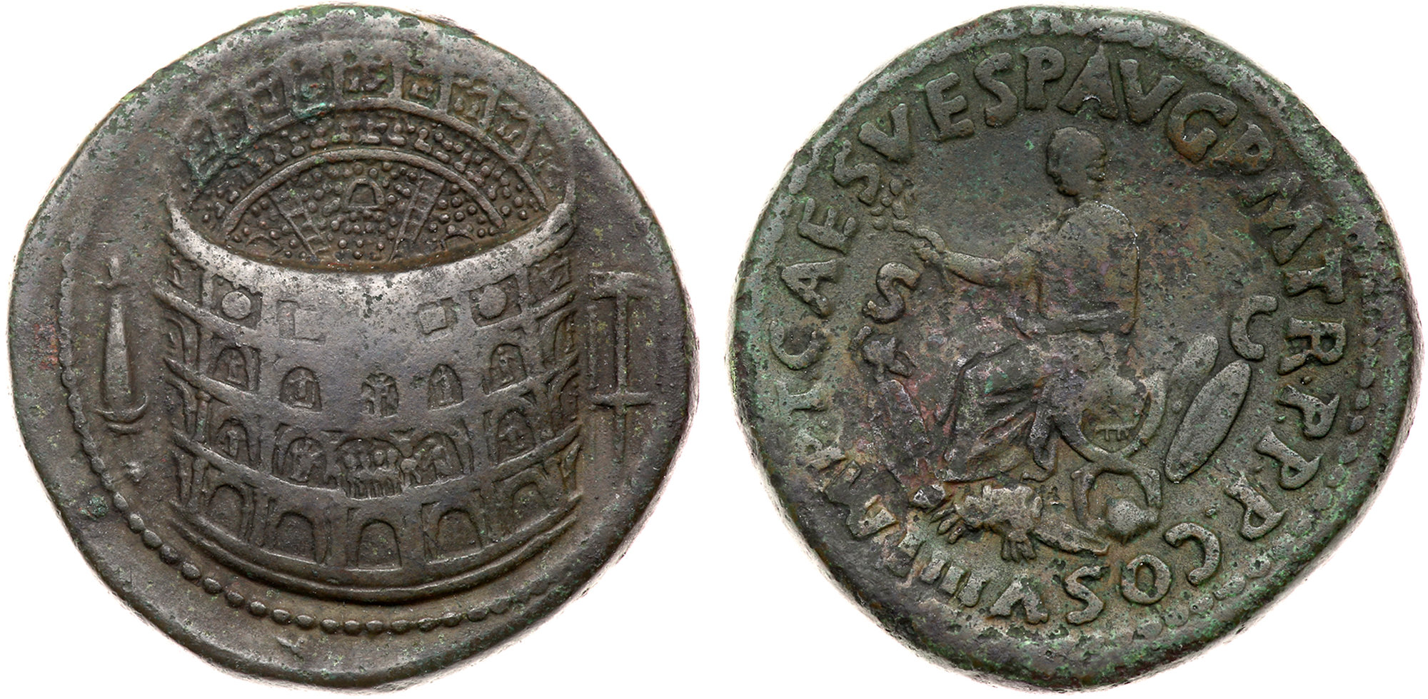 R6022 Roman Empire Medal Emperor Sesterce Titus 79 81 UNC FDC > Make offer 
