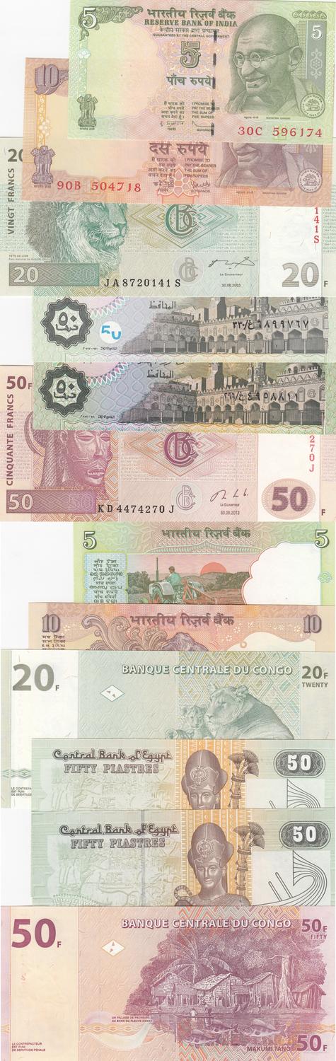 P-55 banknote UNC Egypt 50 Piastres 1981-1983 
