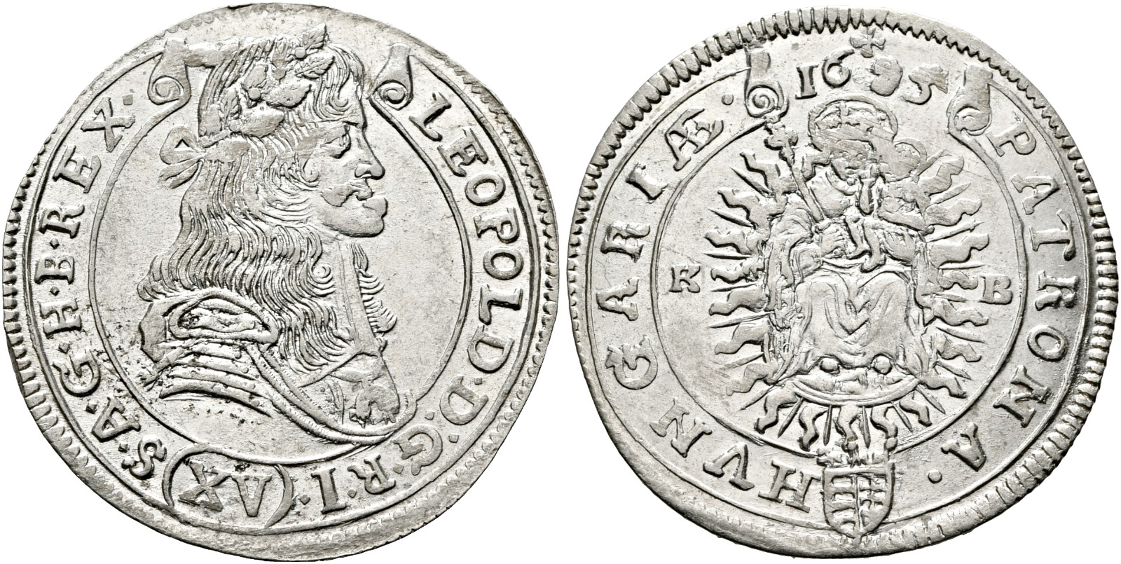 NumisBids: H.D. Rauch Auction 108, Lot 1695 : (D) Leopold I. 1657 