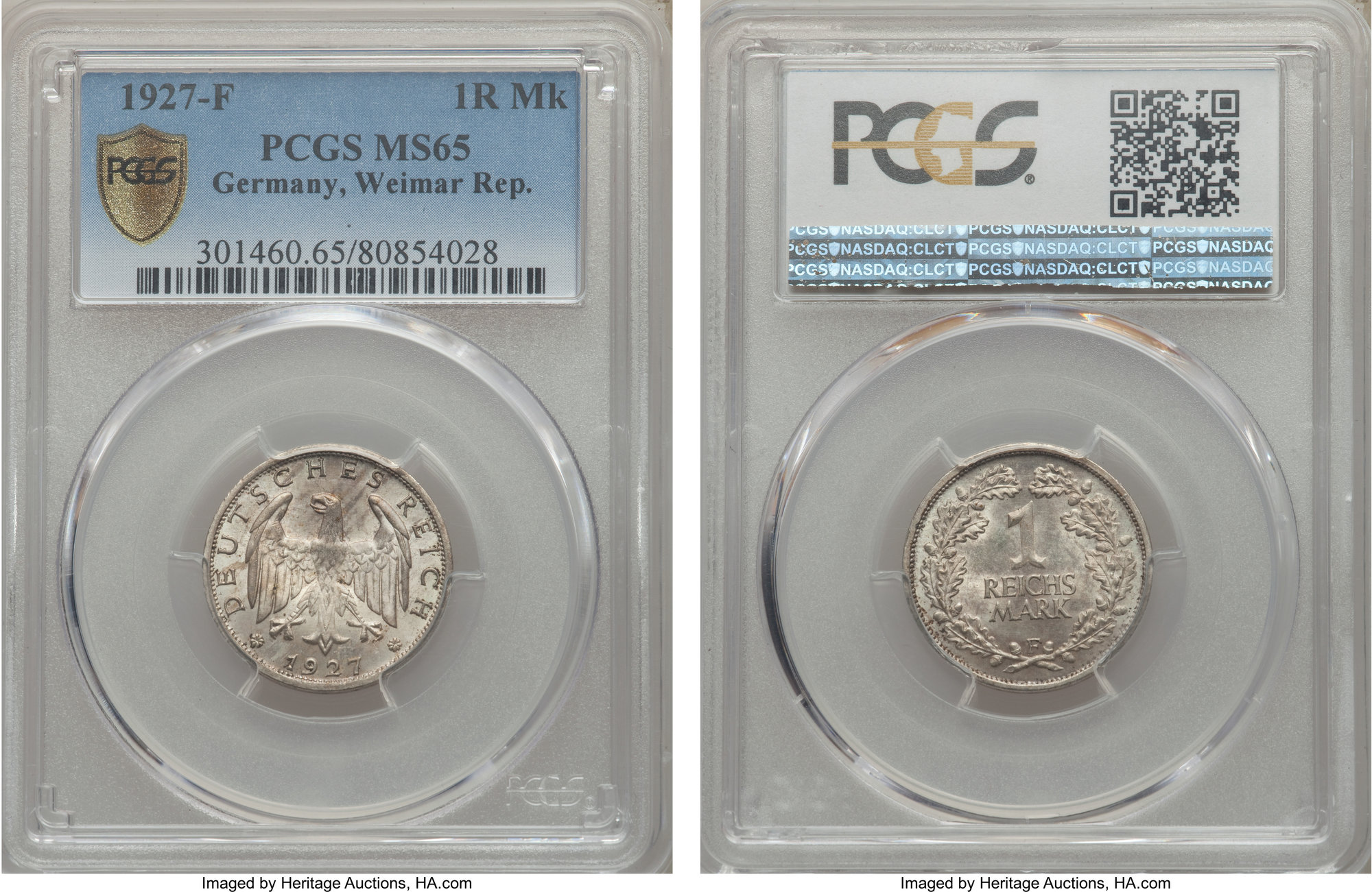1923 A PCGS MS65 Germany 200 Marks