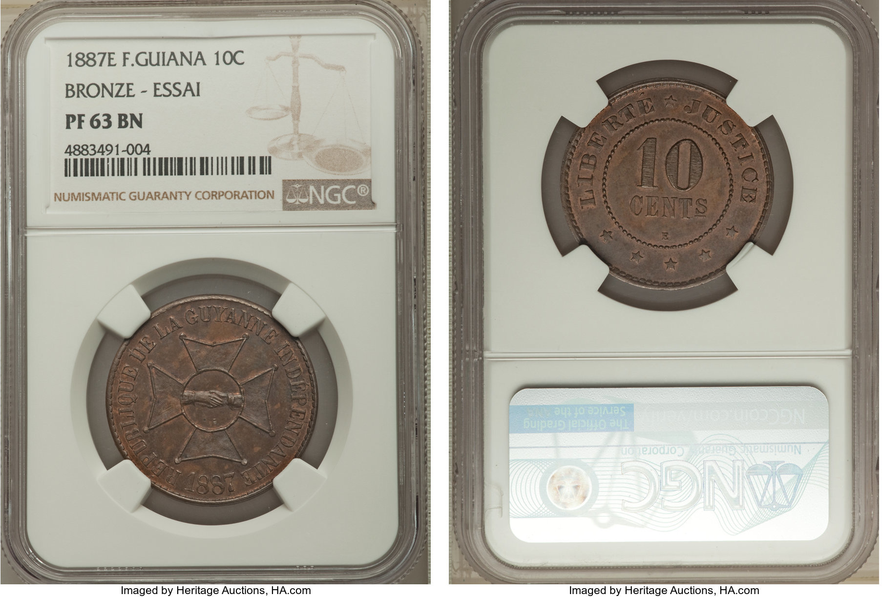 NumisBids: Heritage World Coin Auctions CSNS Signature Sale 3073 