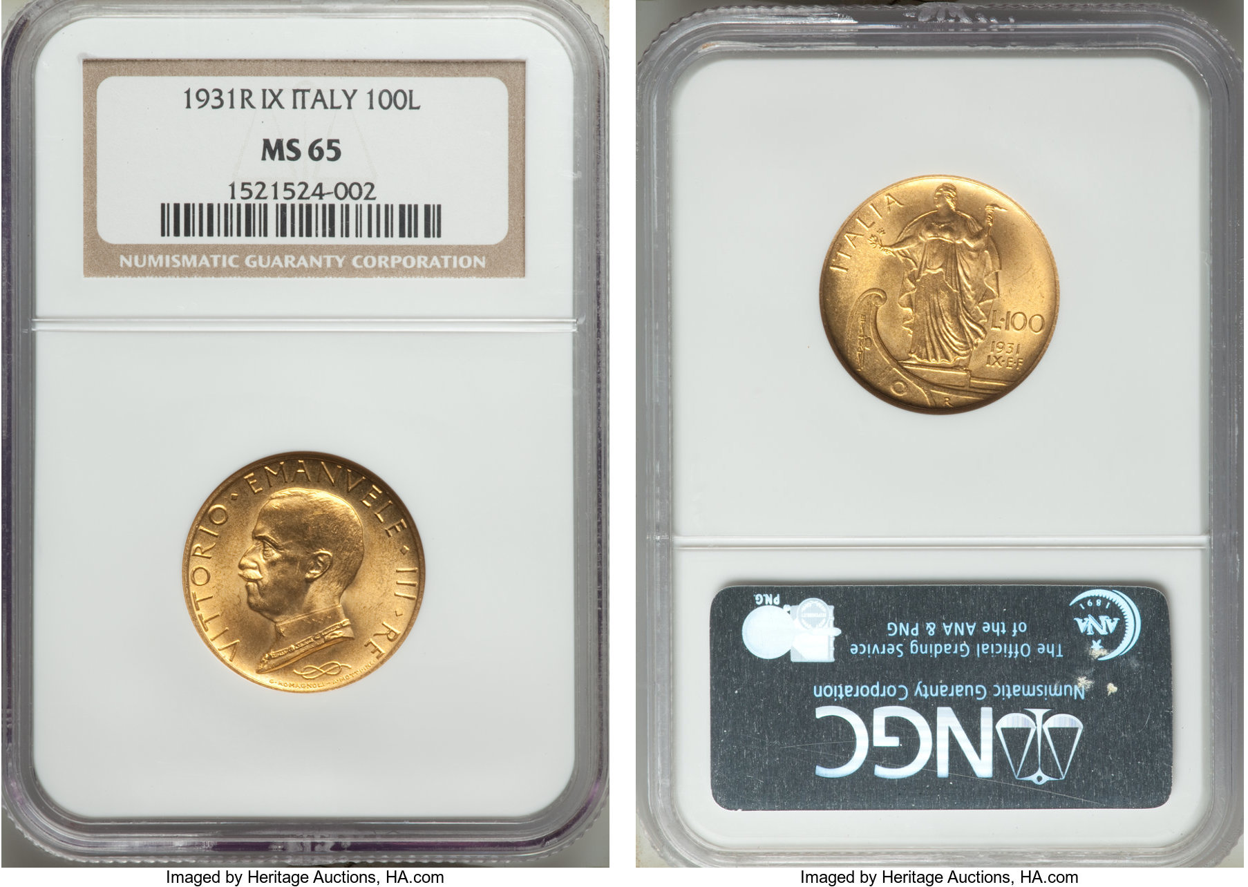 NumisBids: Heritage World Coin Auctions NYINC Signature Sale 3082 