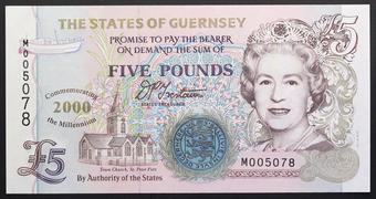 Great Britain Guernsey Island 2013 Commemorative Banknotes 1 Pound UNC