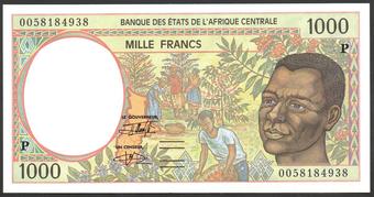 2003 UNC P 115A WEST AFRICAN STATES IVORY COAST 1000 1,000 FRANCS 2016