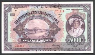 Czechoslovakia 50 Korun Banknote Europe Paper Money P-96a UNC 1987 