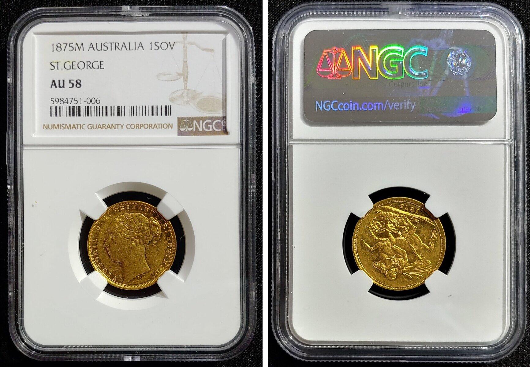 NumisBids: Spink Auction CSS77, Lot 8670 : Australia, gold sovereign