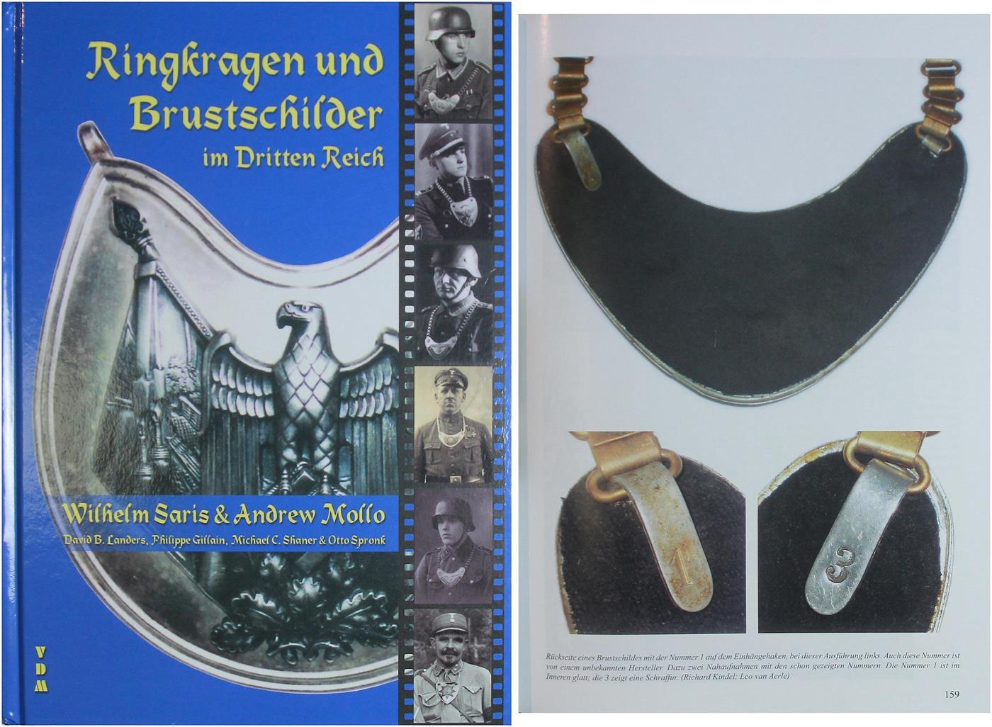Saris Mollo Ringkragen und Brustschilder im Dritten Reich Militaria Ehrenzeich